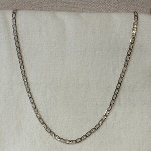 NEW 925 Italy Sterling Silver Gucci Mariner Chain Necklace 3grams